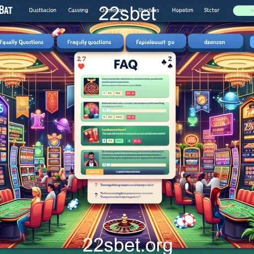 Explorando a Categoria FAQ do 22sbet: Aprenda e Jogue Melhor